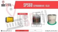 Separador Ar / Óleo  SPS68