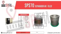 Separador Ar / Óleo  SPS70