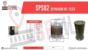 Separador Ar / Óleo  SPS82