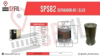 Separador Ar / Óleo  SPS82