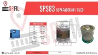 Separador Ar / Óleo  SPS83
