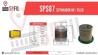 Separador Ar / Óleo  SPS87
