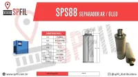 Separador Ar / Óleo  SPS88