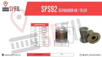 Separador Ar / Óleo  SPS92
