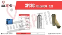 Separador Ar / Óleo  SPS93