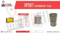 Separador Ar / Óleo  SPS97