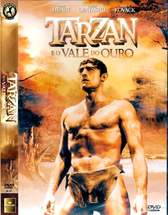 DVD TARZAN E O VALE DO OURO - MIKE HENRY