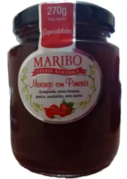 GELEIA  MORANGO . C/PIMENTA 270g