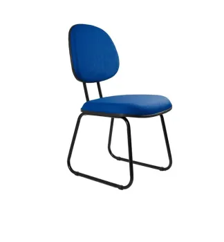 Cadeira Fixa Trapézio/Ski disponível nas cores Preta/Vermelha/Azul/Cinza