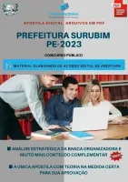 Apostila Pref. Surubim PE Veterinário 2023