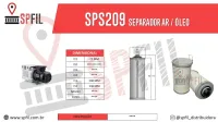 Filtro Separador Bomba De Vácuo	SPS209