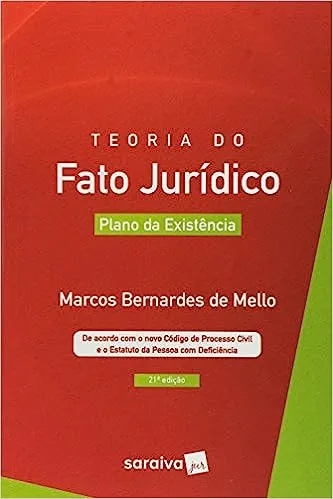 TEORIA DO FATO JURIDICO. PLANO DE EXISTENCIA (PRODUTO USADO - MUITO BOM)