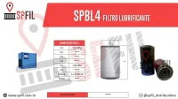 Filtro Lubrificante SPBL4