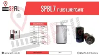 Filtro Lubrificante SPBL7
