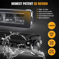 BARRA DE LED SLIM FUME 420W C/DRL LINE LIGHT 1,05M - Foto 8