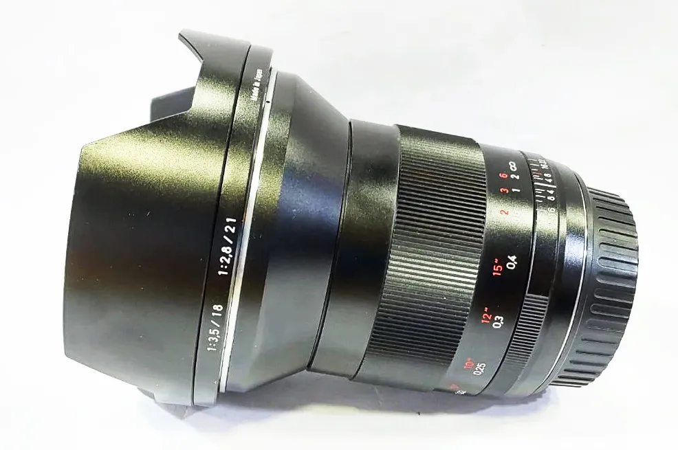 レンズ(単焦点) Carl Zeiss Distagon 21mm F2.8 ZE T* EF Focus Filme Ltda. A sua loja de Equipamentos Fotográficos