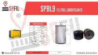 Filtro Lubrificante SPBL9