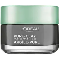  Máscara Facial L'Oreal Paris Argila Pura  Com Carvão – 48gr - Foto 2