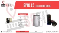 Filtro Lubrificante SPBL15