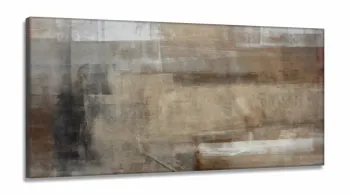 Quadro Abstrato Para Sala Quarto em Tecido Canvas