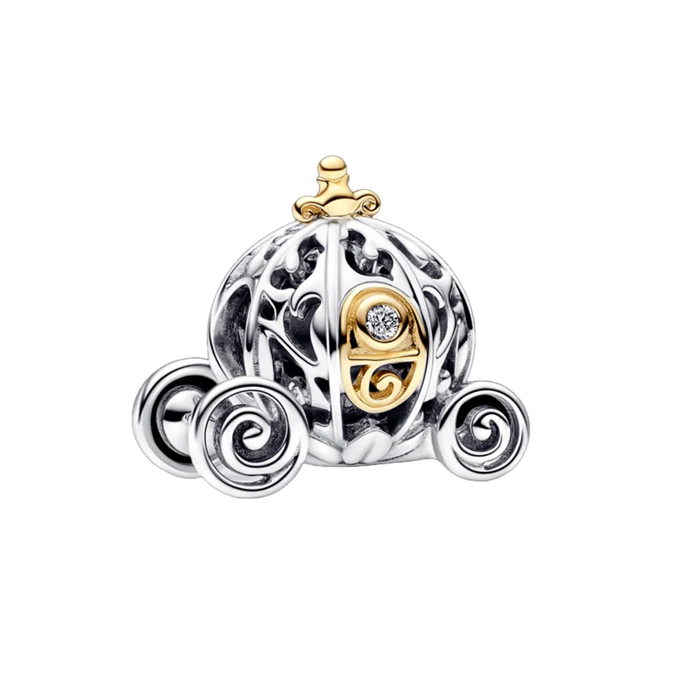 Berloque Carruagem Cinderela – Inspiração Pandora