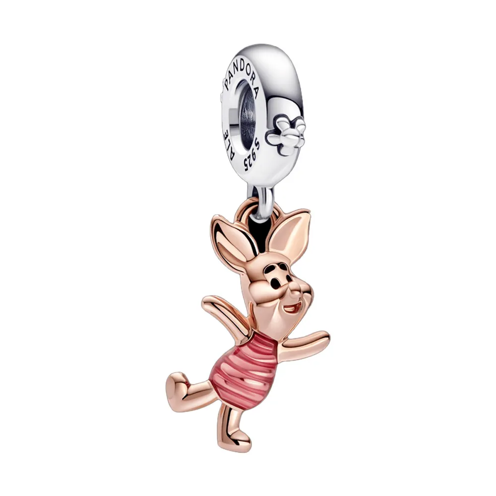 Berloque pendente leitao - disney