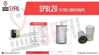 Filtro Lubrificante SPBL20