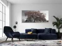 Quadro Decorativo 130x60 Sala Quarto Árvore Marrom em Tecido Canvas - Foto 5