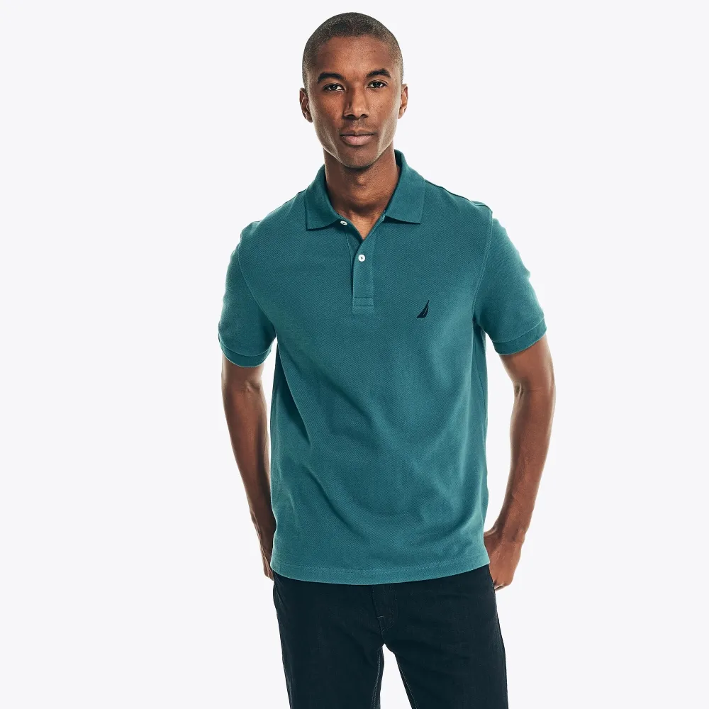 Camisa Polo Nautica Classic Fit Masculino Azul Urze