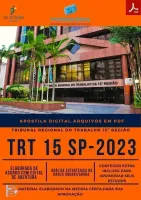 Apostila TRT 15 SP Enfermagem do Trabalho Técnico 2023