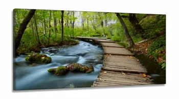 Quadros Decorativos Paisagem Linda Hd em tecido canvas 130x60