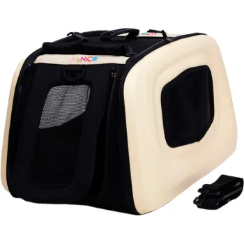 Smart Bag Spicy Tamanho Único MyNico Preta e Bege