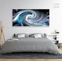 Quadro Decorativos Pinturas em Tecido Canvas 130x60 - Foto 6