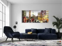 Quadro Em Tecido Pintura Antiga em Tecido Canvas 130x60 - Foto 5