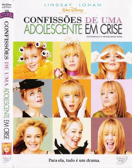 DVD CONFISSOES DE UMA ADOLESCENTE EM CRISE - LINDSAY LOHAN