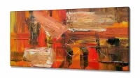 Quadro Artistico Moderno Decorativo em Tecido Canvas 130x60 cm - Foto 2