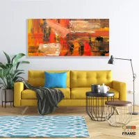 Quadro Artistico Moderno Decorativo em Tecido Canvas 130x60 cm - Foto 7