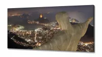 Quadro Decorativo - Cristo Redentor -em Tecido Canvas - Foto 2