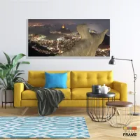 Quadro Decorativo - Cristo Redentor -em Tecido Canvas - Foto 7