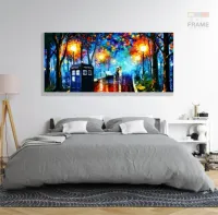 Quadro Decorativo  Sala Escritório Moderno Espaço Amor em Tecido Canvas - Foto 6
