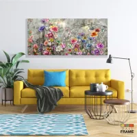 Quadro Decorativo 117 em tecido canvas 130x60 cm - Foto 7