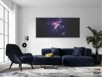 Quadro Decorativo 130x60 Sala Quarto Star Wars Death Star em Tecido Canvas - Foto 5