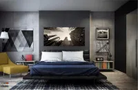 Quadro Decorativo Arquitetura Sala Escritorio em Tecido Canvas - Foto 4