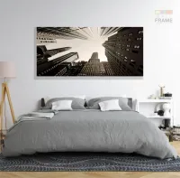 Quadro Decorativo Arquitetura Sala Escritorio em Tecido Canvas - Foto 6