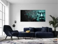 Quadro Decorativo Braking Bad Filme em Tecido Canvas 130x60 - Foto 5