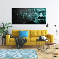 Quadro Decorativo Braking Bad Filme em Tecido Canvas 130x60 - Foto 7