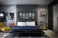 Quadro Decorativo Braking Bad Série 130x60 em Tecido Canvas sala - Foto 4
