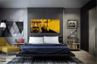 Quadro Decorativo Breaking Bad 130x60 em Tecido Canvas  sala - Foto 4