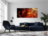 Quadro Decorativo Buda Mistico 130x60 em Tecido Canvas - Foto 5