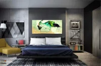 Quadro Decorativo Dança em Tecido Canvas 130x60  em tecido - Foto 4